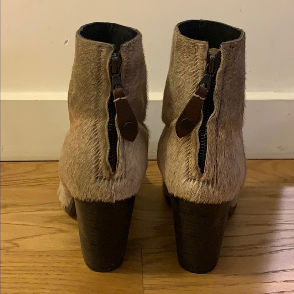 Rag and Bone Fur Booties size 40 - Picture 3 of 6